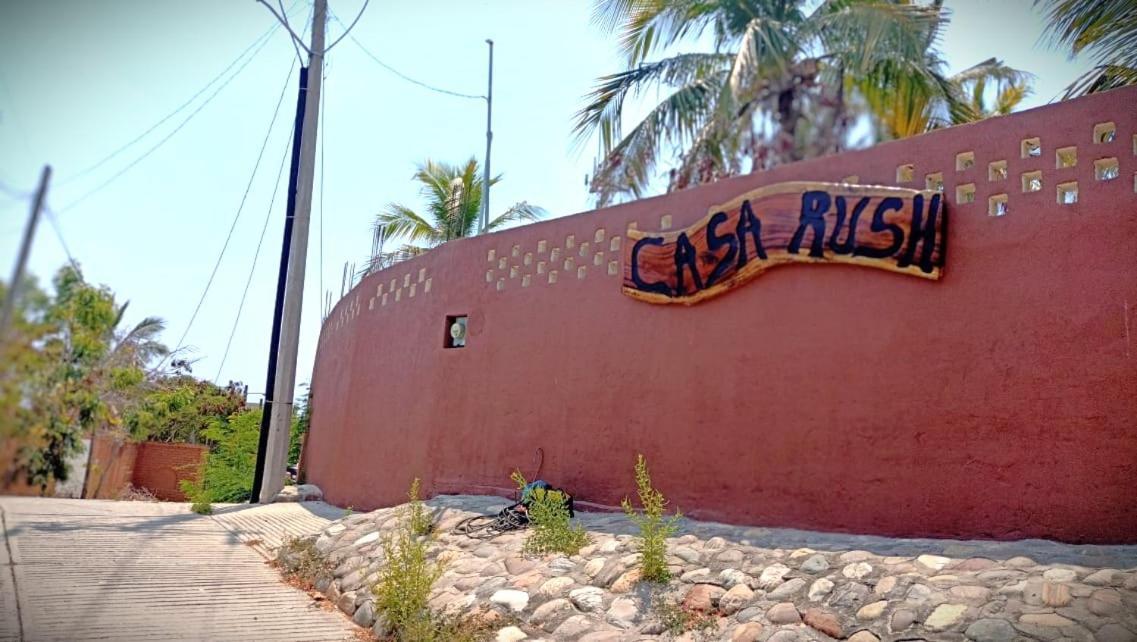 Hotel Casa Rush Puerto Angel Ngoại thất bức ảnh